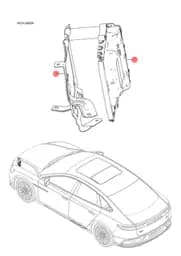ECM кронштейн BYD HAN 2022 (Chinese DM-i) 13200332-00