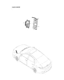 ECU кронштейн крепления для BYD Seal 05, 14719599-00