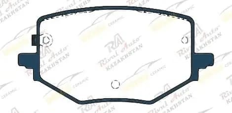 Тормозные колодки UIDNU Ceramic Nissan X-Trail 1.5T 2022-- (керамические) задние