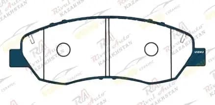 Тормозные колодки UIDNU Ceramic TANK 500 2.0T 3.0T 2022-- 400 2.0T 2023-- Great Wall Cannon Alpha 2.4T 2023--  (керамические) передние