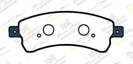 Тормозные колодки UIDNU Ceramic Jetour Dashing 1.5T 1.6T 2023-- (керамические)  передние