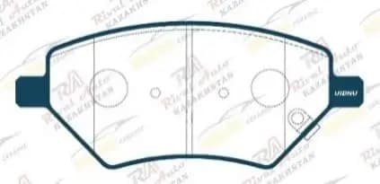 Тормозные колодки UIDNU Ceramic Chery Tiggo 4 PRO/5/7 PRO/8 PRO/8 PRO MAX 1.5T 1.6T 2.0T 2018--  Omoda  C5 1.5L 1.6L 2022-- JAECOO J7 1.6T 2023--  (керамические) передние KR0956  JT0350