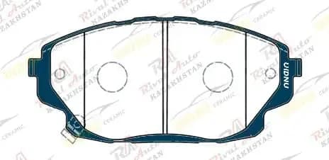 Тормозные колодки UIDNU Ceramic GAC GS8 2.0T 2022-- M8 2.0T 2022--  (керамические) передние