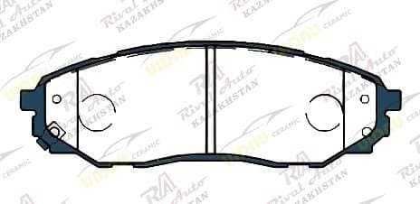Тормозные колодки UIDNU Ceramic Changan Hunter F70 1.9T 2.0T 2019--  Hunter Plus 2.0T 2023-- (керамические)  передние