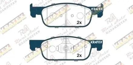 KRATEX Renault Logan 1.2L 1.6L  2016--  Sandero Stepway 1.6L 2014--  Lada Xray 1.6L 2016--    передние GDB2016B