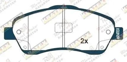 KRATEX Toyota Avensis 2.0L 2.4L 03-09 Corolla Verso 1.6L 1.8L 2.0L 03-09  передние GDB3336