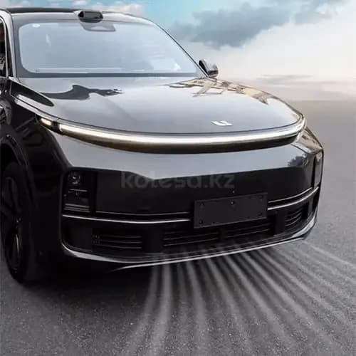 Защитная сетка радиатора в передний бампер Lixiang L8, L9, из 3 частей