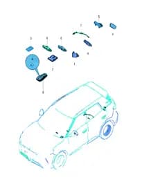 Смарт-карта на BYD Yuan Plus 13785358-00