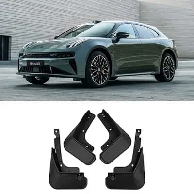 Брызговики Zeekr 001, 2024 год, черного цвета