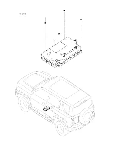Стартерная железная батарея BYD LEOPARD 5 2025 (Fang Chengbao SFHB-30 type) 13341655-00