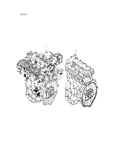 Двигатель в сборе BYD LEOPARD 5 2025 (Fang Chengbao SFHB-30 type) 14663668-00