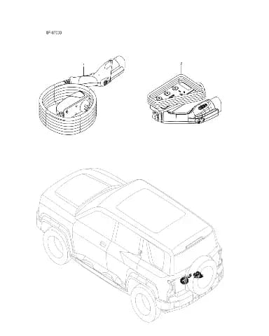 Зарядное устройство Mode 2 BYD LEOPARD 5 2025 (Fang Chengbao SFHB-30 type) 17257825-00