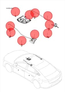 Подсветка вещевого отделения BYD HAN 2022 (Chinese DM-i) 10776565-00