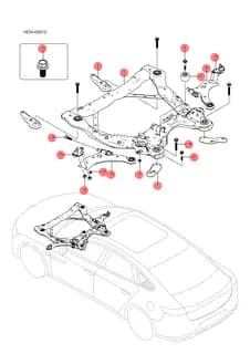 Болт с шестигранным фланцем BYD HAN 2022 (Chinese DM-i) 12397792-00