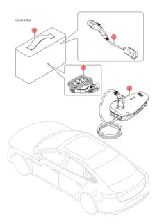 Зарядный product хранение BAG BYD HAN 2022 (Chinese DM-i) 13039992-00