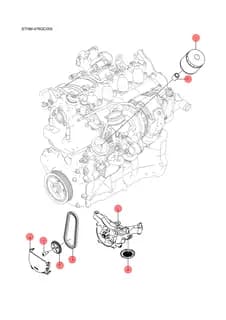 Задний пыльник BYD HAN 2022 (Chinese DM-i) 13063982-00