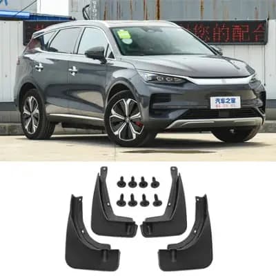Брызговики BYD Tang Ev, черного цвета
