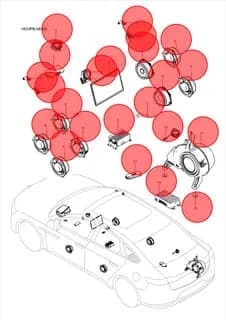 Низкочастотный динамик BYD HAN 2022 (Chinese DM-i) 13274861-00