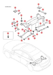 Accelerometer BYD HAN 2022 (Chinese DM-i) 13297506-00