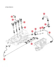 PC V клапан в сборе BYD HAN 2022 (Chinese DM-i) 13317306-00