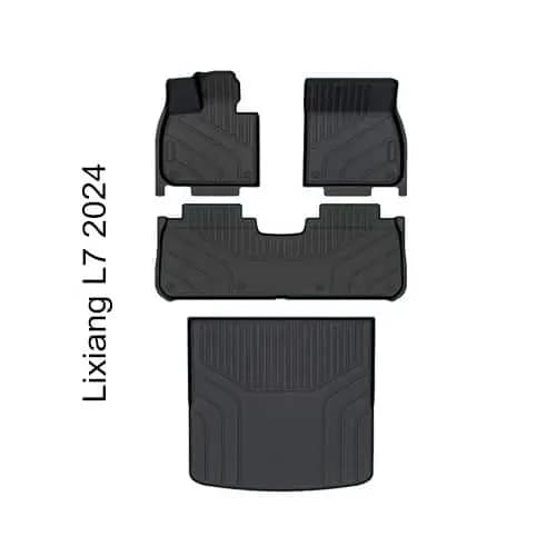 Однослойные полики, коврики в салон и багажник Lixiang L7 Ultra, Pro, 2024