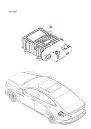 Стартерная железная батарея BYD HAN 2022 (Chinese DM-i) 13551442-00