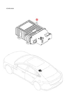 Стартерная железная батарея BYD HAN 2022 (Chinese DM-i) 13930025-00