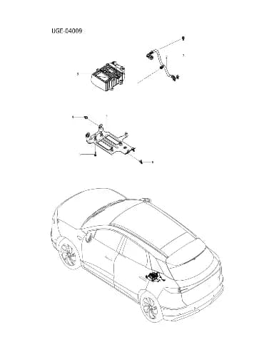 Стартерная железная батарея для BYD Sealion 06 EV 2025 — 15126649-00