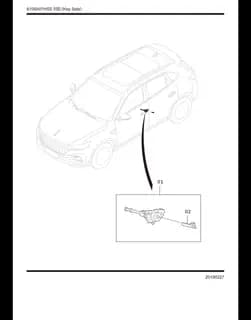 Главный ключ blank на HONGQI HS5 B6105645DD01