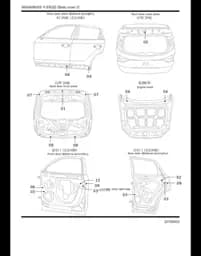 Резиновый заглушка багажный отсек LID на HONGQI HS5 FA0156981