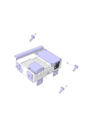 Винт с шестигранной головкой и крестообразным шлицем на CHANGAN DEEPAL G318 09128-06013