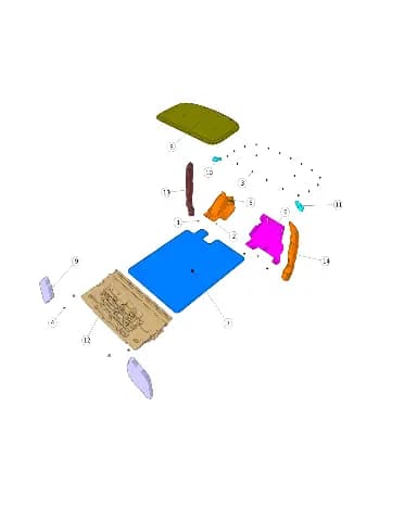 Упорная круглая гайка на CHANGAN DEEPAL G318 09148-05011