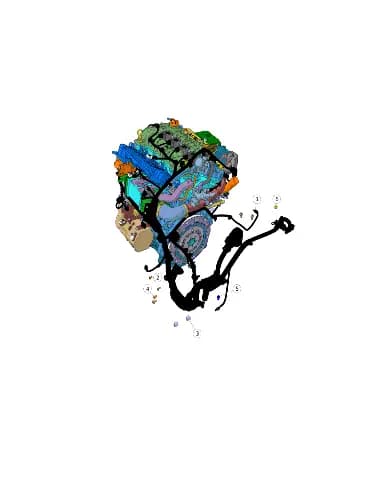 Зубчатая гайка с шестигранным фланцем на CHANGAN DEEPAL G318 09159-06005-S112