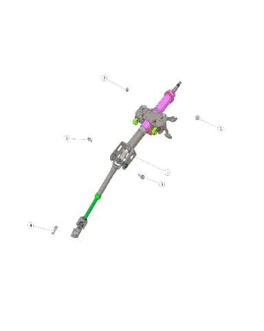 Зубчатая гайка с шестигранным фланцем m8x1.25 на CHANGAN DEEPAL G318 09159-08005-S112