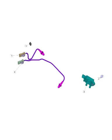 Болт с шестигранным фланцем на CHANGAN DEEPAL G318 1031048-A01-S343
