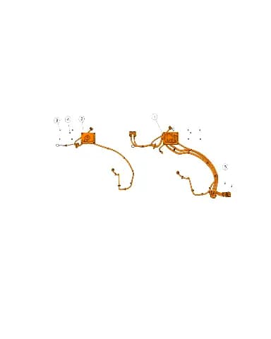 Жгут зарядной розетки AC/DC на CHANGAN DEEPAL G318 2105060-EM04