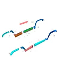 Передний правый колесо арка отделочный в сборе на CHANGAN DEEPAL G318 5512520-EM01