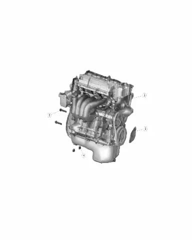 Крепежный болт тяги на CHANGAN DEEPAL S07 1000326-H01-S345