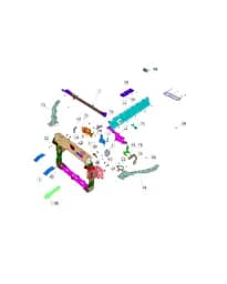 Водяной трубка крепление кронштейн I на CHANGAN DEEPAL S07 5301217-ED10L