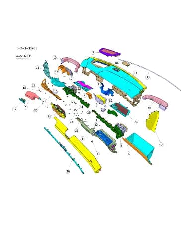 Перчаточный ящик в сборе на CHANGAN DEEPAL S07 5303100-ED01
