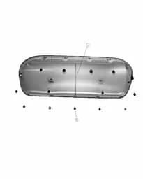 Передний капот звук изоляция PAD в сборе на CHANGAN DEEPAL S07 5310100-ED01