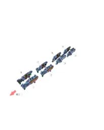 Наружная ручка задней левой двери в сборе на CHANGAN DEEPAL S07 6205500-ED01