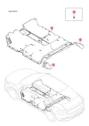 Плоская клипса на BYD Destroyer 05 DM-i 10291808-00