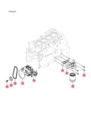 OIL насос на BYD Destroyer 05 DM-i 12798664-00