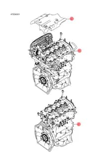 Двигатель узел в сборе на BYD Destroyer 05 DM-i 13200865-00