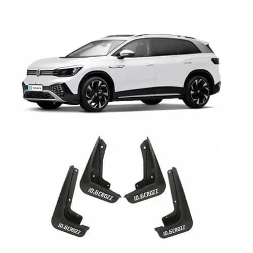 Брызговики Volkswagen ID.6 Crozz / X, черного цвета