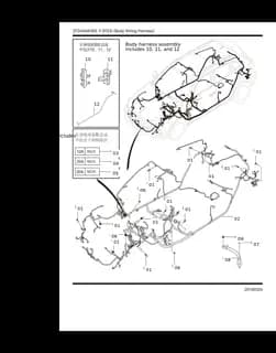 Жгут проводки кузова в сборе на HONGQI HS5 3724510DD24B