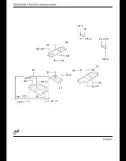 Двигатель underbody крышка сервисный крышка на HONGQI HS5 5006339DD01