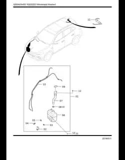 Омыватель solution бачок на HONGQI HS5 5207081DD01