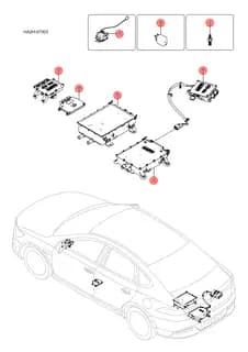 Высокочастотный динамик для BYD Qin Plus DM-i, 14179748-00